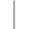 Element System Cremagliera singola - 100 cm. - alluminio bianco