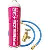 ALL4SALE CONFEZIONE GAS BIOLOGICO GASESCO + 32 SOSTITUTO R410A R32 800 gr +VALVOLA + TUBO