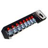 BOLTER Set di chiavi a bussola, 6 carati, 3/8, esagonale, 10-24 mm, 8 pezzi