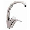 CISAL RUBINETTO LAVELLO MITO 3 - Montaggio sul Ponte - Monoforo - Spazzolato - Brushed Nickel or Brushed Chrome