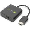 Techly Estrattore Audio HDMI Stereo/Canale Audio 5.1 4K 3D IDATA HDMI-VGA8