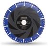 DT-DIATOOL Disco Diamantato 180 x 22,23 mm Lama per Sega Universale per Cemento Armato Metallo Alu Rebar Ferro PVC Tutti i Materiali Resistenti