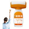 Generico Pennello a rullo - Vernice a rullo per riparazione murale, Pennello portatile per uso domestico da 500 g per bagno, cucina, soggiorno, WC, camera da (bianco, grigio, verde, beige, grigio