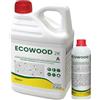 Chimiver - ECOWOOD 2K (A+B) | Vernice poliuretanica bicomponente all'acqua ad effetto naturale antiriflesso per pavimenti in legno. 5.5 lt