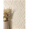 Newroom carta da parati TNT beige linee geometriche soggiorno