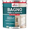ARCANE INDUSTRIES Pittura per pareti e soffitti di bagni: ARCADECO - 1215-2,5 L Bianco - ARCANE INDUSTRIES
