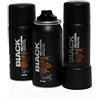 Montana - Set di 3 mini vernice spray da 50 ml, colore: Nero