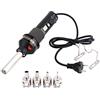 GOTOTOP 450 W pistola ad aria calda portatile Saldatore strumento saldatura lcd digitale termostato regolabile con 4 ugelli