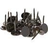 MroMax - Set di 150 chiodi per tappezzeria, 11 mm x 15 mm, con testa piatta, per mobili, divani, testiere e testiere