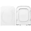 HYDRO HOME Copriwater Sedile Wc Quadra Esedra Termoindurente SOFT CLOSE avvolgente come originale by HYDRO HOME