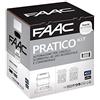 Faac Pratico Kit 746 230V Automazione Cancello Scorrevole Uso Intensivo Peso Max 600 kg 10564944
