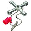 ABC Tools M 71084500 Chiavi universali per armadi elettrici e quadri