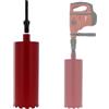 GT Market Corona diamantata Ø 162 mm con adattatore per trapano e perforatore SDS-max