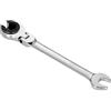 tooloflife Chiave a cricchetto per tubi Flex-Head da 15 mm, a doppia estremità aperta, per chiavi a cricchetto e utensili manuali