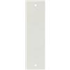 Dieffematic Placca Cieca Interasse 165 mm - Copertura per Automazione Tapparelle e Automatismi VDS - Colore Bianco