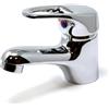 SO.DI.FER. S.R.L. MISCELATORE MONOCOMANDO PER LAVABO IN ACCIAIO CROMATO C/SCAR. AUT.