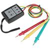 Akozon Tester Fasi SP8030 Test di Frequenza Senso Rotazione Fasi Tester di Fase Senso Rotazione 200V - 480V CA Indicatore LED Buzzer