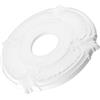 Generico Medaglioni Per Soffitto Per Lampadari - Ceiling Rosette Stucco Rosette Round | Decorazione Sicura Adesiva Design Europeo Per, Medaglione Bianco Per Ventilatore Da Soffitto | Design Europeo Per Interi