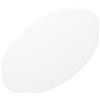 KONTONTY Paralume Diffusore di Luce Uniforme Rotondo Bianca in Plastica e Trasmissione Luminosa per Lampada da Soffitto per Decorazioni Sala da Pranzo