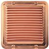 nextradeitalia 1PEZZO GRIGLIA AERAZIONE RAME 23X23 CM