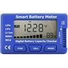 Hililand Batteria digitale con display retroilluminato a cristalli liquidi 5 in 1 Smart Battery Meter Digital Controllo della capacità della batteria