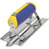 CARMOTTER Cazzuole per bordi, efficienti in acciaio inossidabile per calcestruzzo scanalatore manuale per calcestruzzo set con manico ergonomico (b)