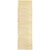 DecoMeister Porte a Lamelle Chiuse in Legno 594x1995 mm Confezione da 1 - Porta Pino Massiccio - Anta per Armadio a Persiana Cieca - Frontali Mobili e Antine per Guardaroba - Legno Naturale Grezzo
