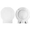 HYDRO HOME Copriwater Sedile Wc HERA ALTHEA Come Originale, In Plastica Termoindurente Avvolgente,Colore Bianco MADE IN ITALY