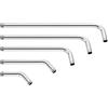 ROEUIPG 15/20/25/30/35cm Braccio doccia a parete in acciaio inossidabile Soffione doccia Tubo di prolunga Staffa braccio Accessori for la casa bagno 2 pezzi Per Bagno(20cm)