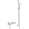 Grohe Grohtherm 500 miscelatore doccia termostatico con asta scorrevole e doccetta cromata