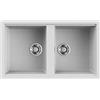 ELLECI LGB45068 | Lavello da incasso GRANITEK BEST 450 | Colore : Bianco