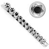 BBTISG 11 Pezzi Chiavi a Bussola Torx Set con Guida, E4 - E20 Femmina Esterna Torx Socket On Rail 1/4 3/8 E-Type Sockets Inserire