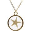 Cairui Design Stella marina Natura Mare Spiaggia Estate Placcato Oro 18k Collane Con pendenti Donna Handmade