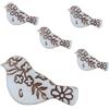 Handmade Calamite Prima Comunione-Cresima Personalizzate in Argilla Polimerica Fatte a Mano in Italia - Magneti Artigianali con Iniziale, - Per Bomboniere Originali Personalizzabili (Uccellino)