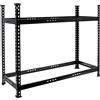 Wiltec Scaffale portagomme professionale 101x120x44cm per 6-8 pneumatici Max 150 kg altezza regolabile