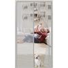 LuCkyNa Zanzariera Magnetica per Porta, tenda anti-zanzara 75 x 260 cm Zanzariera para Anti Insetti Traspirante Chiusura Automatica con Calamita per Porta Esterna/Corridoio/Patio - Grigio