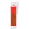 bricoleva.it Silicone acrilico colorato all'acqua per legno senza solventi per sigillare o stuccare legno - Uso Interno - Sigilliante per Fori, Fessure e Crepe (Bianco)