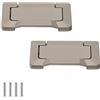 FEEIMOL 2 pezzi Maniglie Invisibile Maniglie per Mobile Nascosta Maniglia Maniglie per Cassetti Cucina Maniglie per Armadietti Maniglie per Porta 64 mm