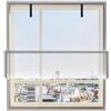 Generico Isolante Termico Per Finestre, Tende Pellicola Trasparente EVA 100x150cm 145x200cm 300x145cm Kit Isolamento Finestre Riutilizzabile, Pellicola Termica Per Finestre Contro Il Freddo(Grigio,140x150cm)