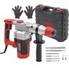 RibasuBB Martello Demolitore Martello Pneumatico, Trapano a percussione, 50 Hz, 0-930 giri/min, martello demolitore, 2200 W, martello elettrico, trapano a percussione con valigetta