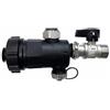 GM TERMOIDRAULICA.IT IL TUO CLIMA IDEALE Defangatore sotto Caldaia - Filtro Defangatore Magnetico compatto 11000 Gauss - Kit Salva Caldaia a Condensazione, Trattiene Ruggine, Ferro e Sabbia Fino a 800 µ Attacchi Ottone 3/4 4-90 °C, 6 Bar