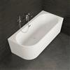 SPALINA CAPRI DROITE - Vasca freestanding a parete Destra L 170 x l 76 cm