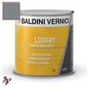 MASTERBRICO Smalto Lotary Baldini Vernici 750 ml vari colori smalto per legno e ferro smalto per interni e esterni (CENERE 124)