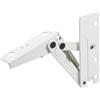 Gedotec Cerniera pieghevole - Grass Kinvaro T-57 | 1 pezzo Raccordo pieghevole a destra - metallo bianco opaco | Meccanismo di rotazione automatica con 240 N
