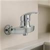 MAKA change your life quality Rubinetto miscelatore per doccia e vasca, rubinetto per bagno, cucina, ottone inossidabile anticalcare, getto acqua potente con kit di installazione