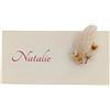 Handmade SEGNAPOSTO NOMI INVITATI PERSONALIZZATI CON FIORI SECCHI MATRIMONIO ANNIVERSARIO LAUREA 18 COMPLEANNO BATTESIMO NOZZE D'ORO D'ARGENTO CRESIMA COMUNIONE