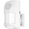 Sumsoctober Allarme WiFi con Sensore di Movimento PIR Sirena 110dB Sensore Infrarossi Smart Controllo App Rilevatore Movimento Anti Animali Domestici Allarme Sonoro e Luminoso Sicurezza Casa
