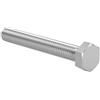 meinschraubenversand.de - Viti esagonali M5x50 100 pezzi DIN 933 (filettatura completa, viti filettate, viti per macchine, esagono esterno, ISO 4017) A2 V2A in acciaio inox A2 V2A resistente alla