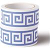 VisitRyl Bordi per Carta da Parati Adesivi Wanzi Blu B 10cm X 1000cm Design Decorativo