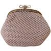 Generic Borsa pochette EMMA con chiusura clic clac con Fiocco Swarowsky con tracolla a scomparsa handmade in ITALY. Personalizzabile